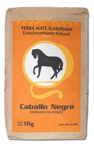 Producto - Yerba Mate "Caballo Negro" Tradicional- 500grs