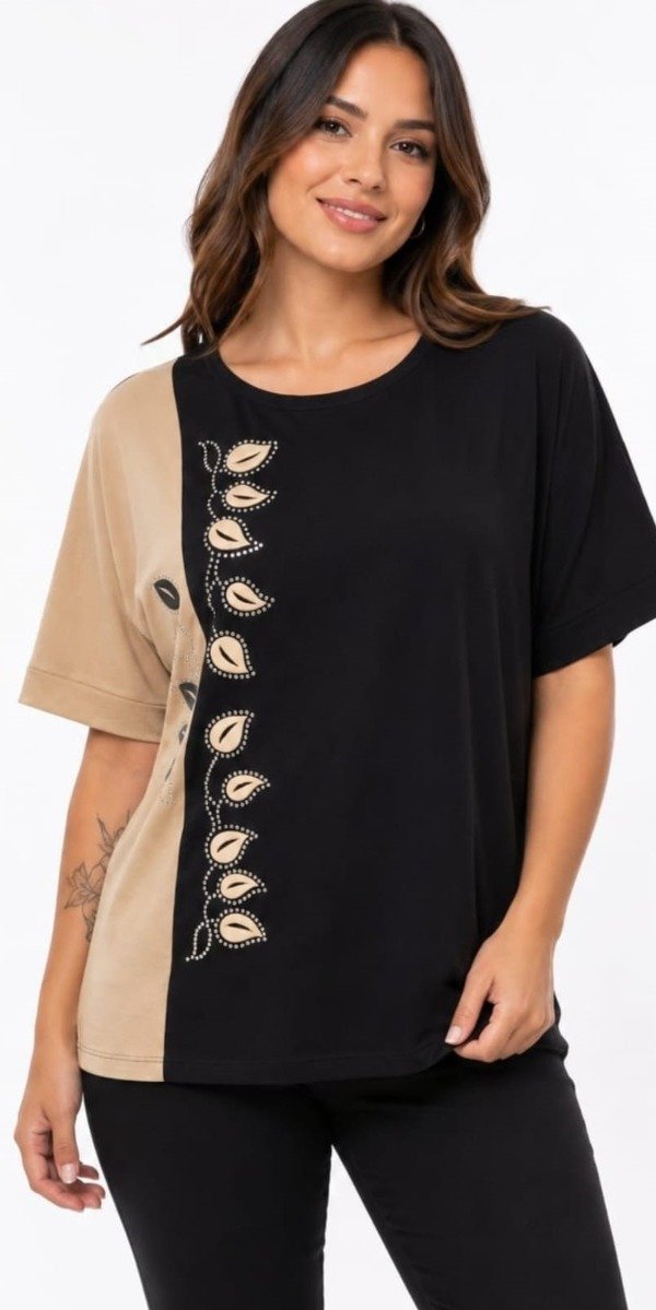 REMERA KIA APLIQUE
