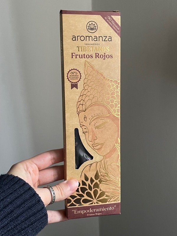 Producto - Sahumerio Tibetanos - Frutos rojos Aromanza