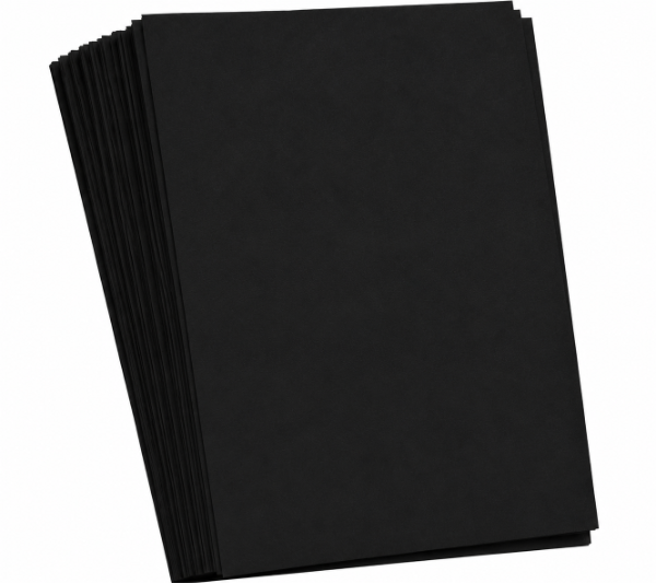 Producto - 100 Folios Matte Genericos - Tamaño Standard 63,5 x 88mm - Color Negro