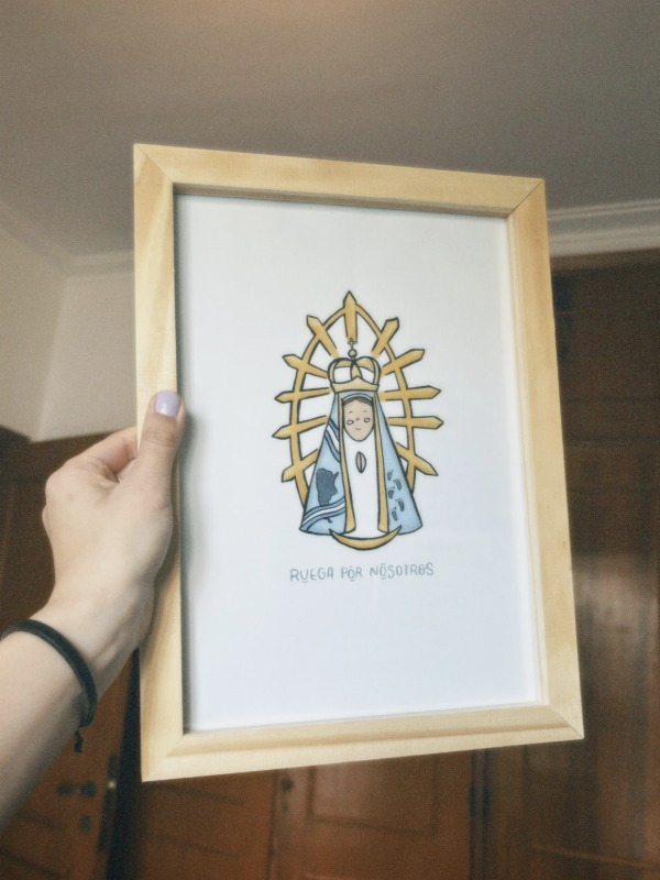 Producto - Lámina Virgen de luján
