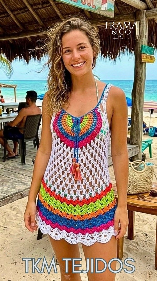 Producto - Tutorial Arcoíris - Musculosas y vestidos - 4