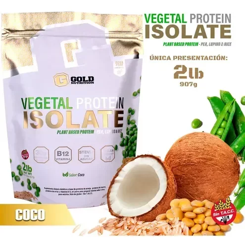Producto - Vegetal Protein Coco - GOLD NUTRITION