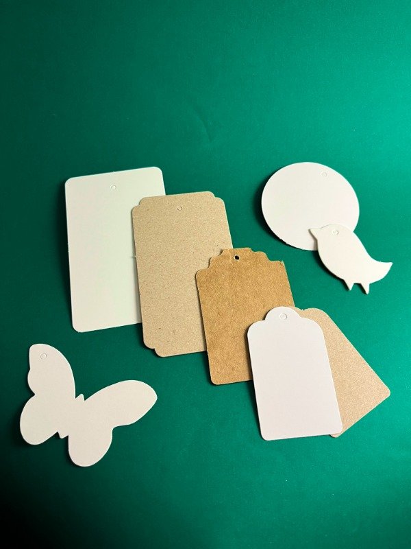 Producto - TAG Kraft y Blanco (50u)