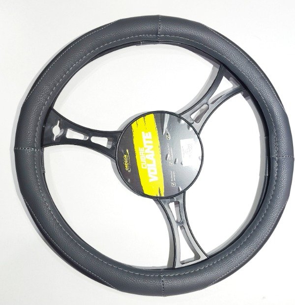 Producto - CUBRE VOLANTE OREGON NEGRO CON GRIS - 2