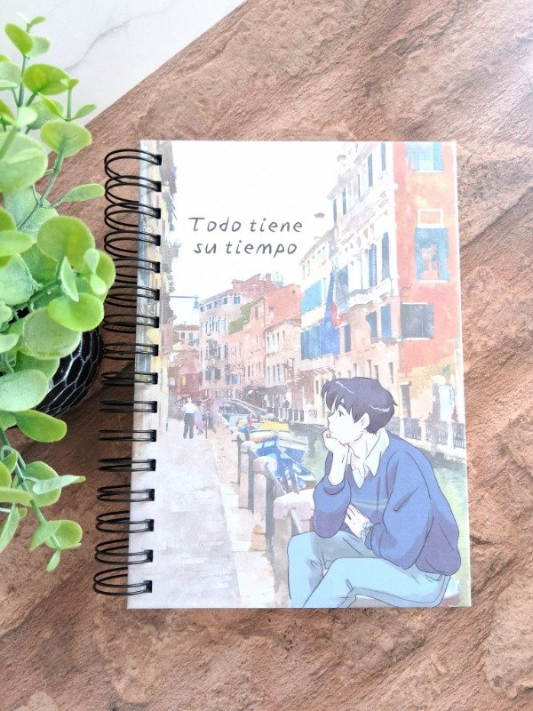 Producto - Cuaderno "Todo tiene su tiempo animé"