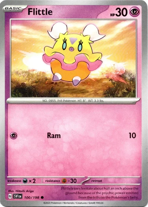 Producto - Flittle - 100/198 - Scarlet and Violet