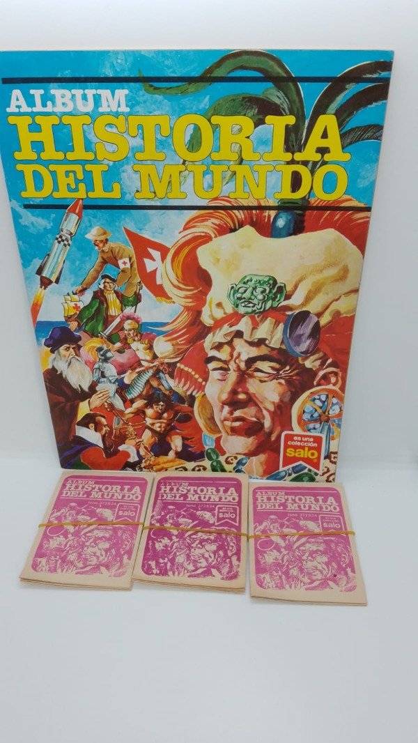 Producto - Álbum + sobres - Historia del Mundo