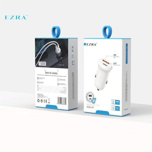 Producto - Adaptador Para Auto de 30W Salidas USB18W - TPC20W CR71.