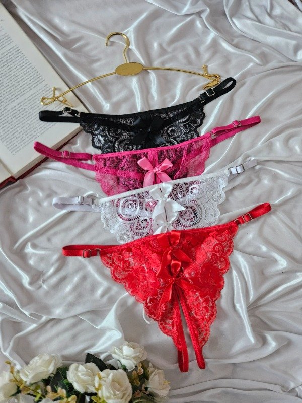 Producto - TANGA RUTERA CON MOÑOS (A21 G)