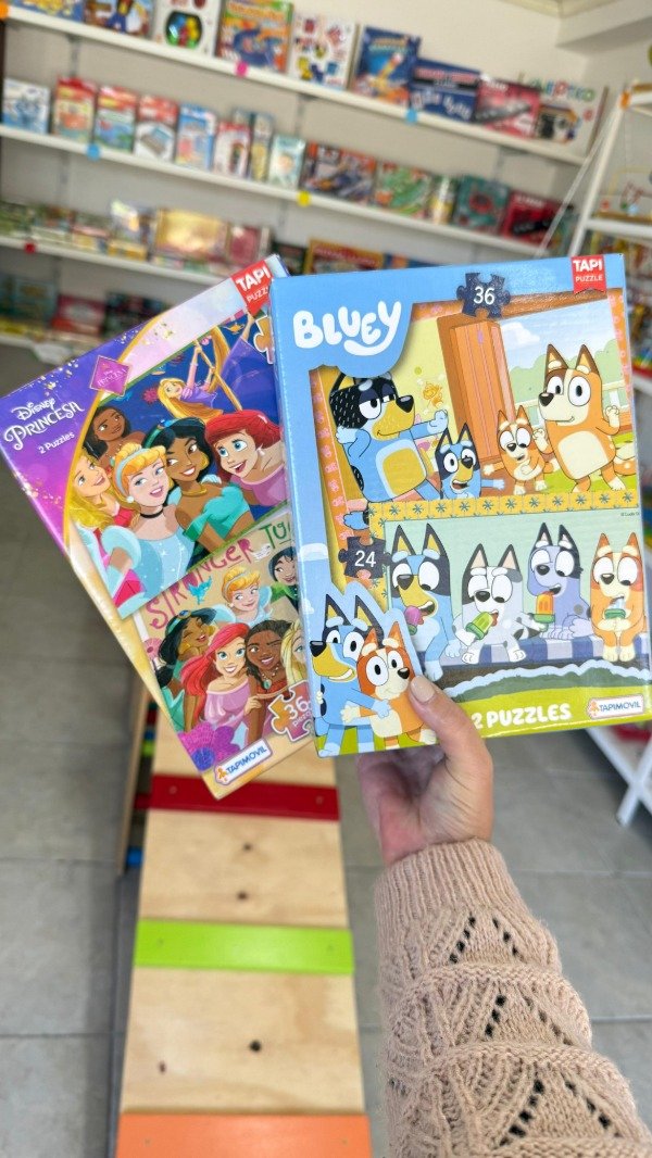 Producto - Rompecabezas de Bluey / Princesas de 36 y 24 piezas- Sha