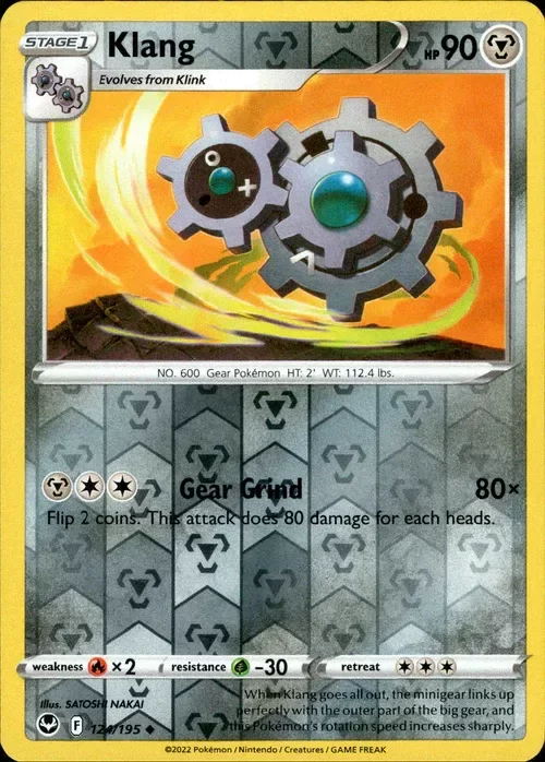 Producto - Klang - 124/195 - Silver Tempest - Reverse Holo