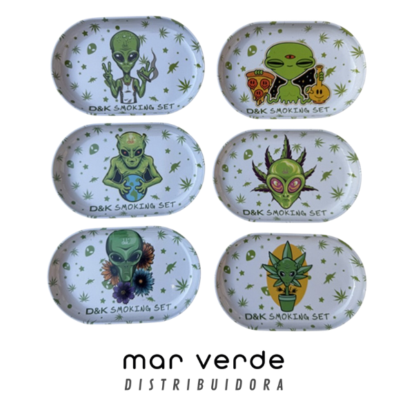 Producto - Bandeja metal alien DK