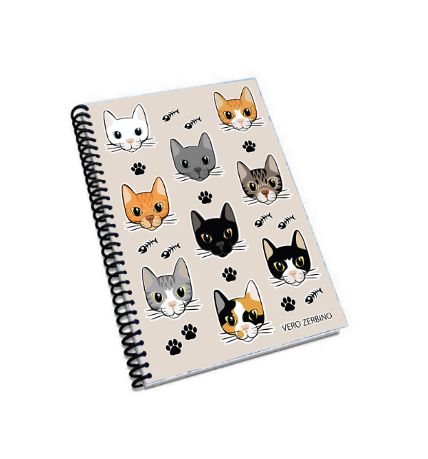 Producto - Cuaderno Espiralado Tapa Blanda