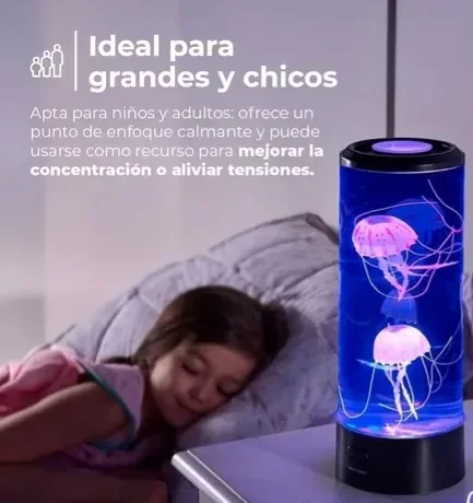 Producto - Parlante lampara led medusa