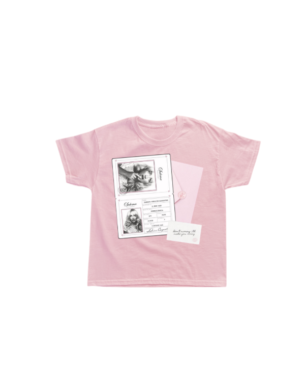 Producto - Baby Tee Carta Sabrina Carpenter