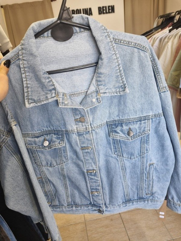 Producto - Campera over bordada