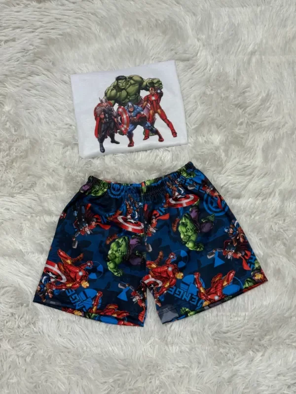 Producto - Pijama Marvel Avengers manga corta niños - 1
