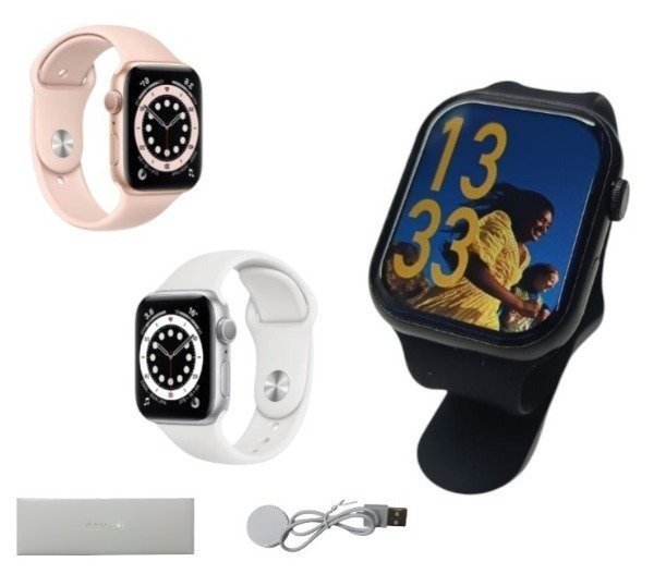 Producto - Smartwatch IPHONE Serie 10 interfaz de llamadas (Compatible i0S y Android ) - 1