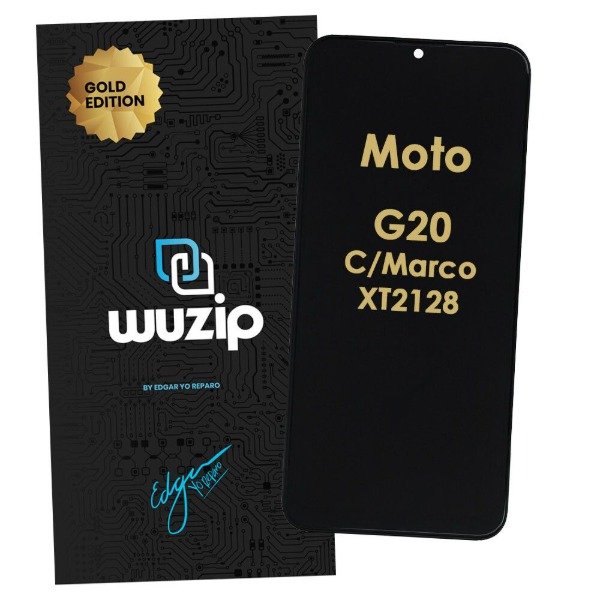 Producto - Modulo Moto G20 C/Marco - Gold Edition