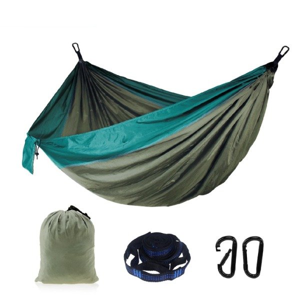 Producto - Hamaca Paraguaya - Camping Con Mosquetón y Correa Reforzado