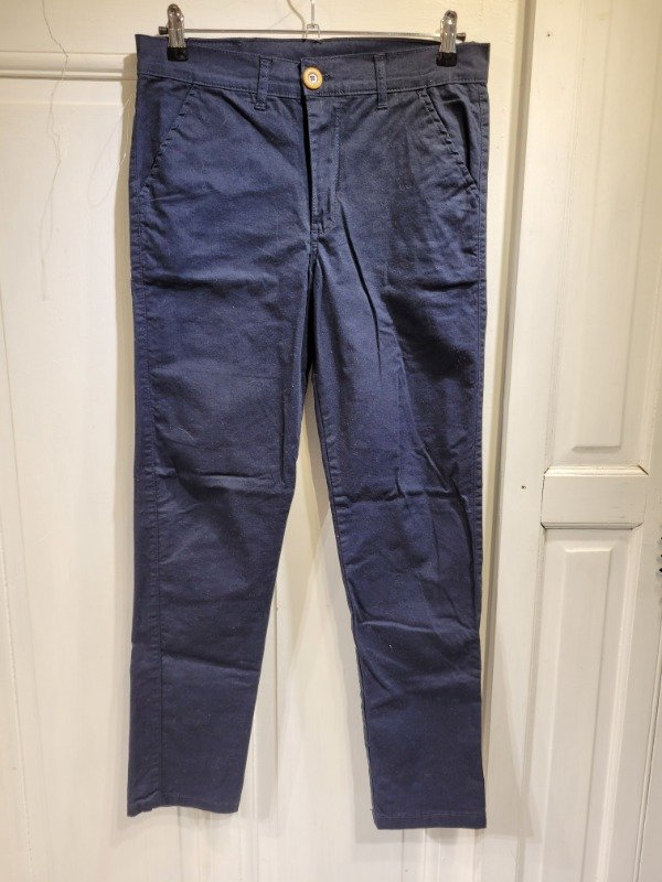 Producto - Pantalón WAITING azul de gabardina Talle 18 años - PRECIO: 44X