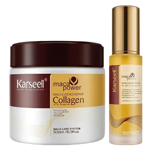 Producto - KARSELL ORIGINAL COLLAGEN HAIR MASK+ESSENCE OIL KIT