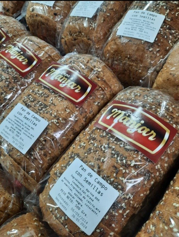 Producto - PAN DE CAMPO PEPE MANJAR 500GRS