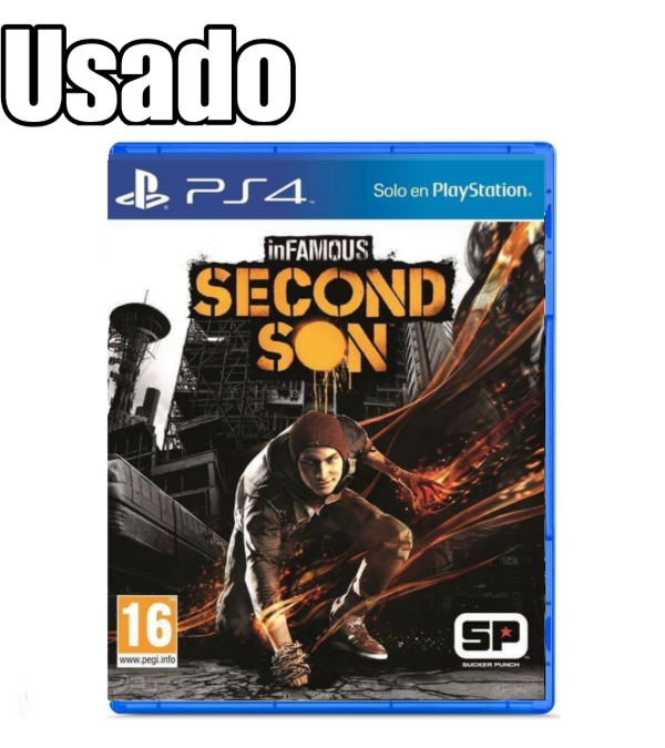 Producto - Infamous Second Son Juego Físico Usado PS4