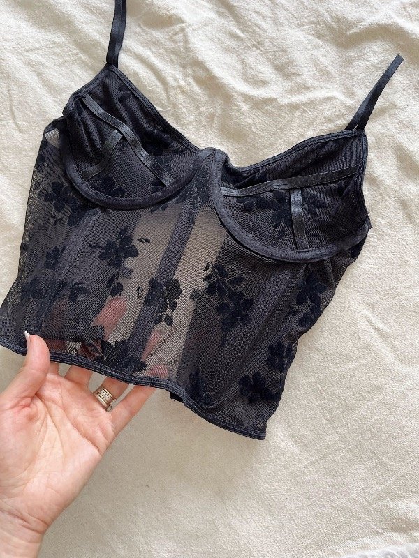 Producto - bustier cute black