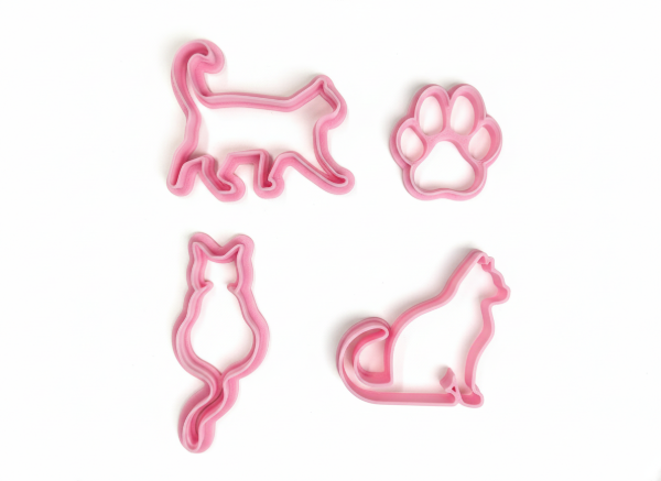 Producto - Set De Cortantes Para Masas Diseño Gatitos
