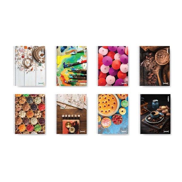 Producto - Cuaderno America 29.7 Shoot Tapa Dura espiral 120 Hs - 0
