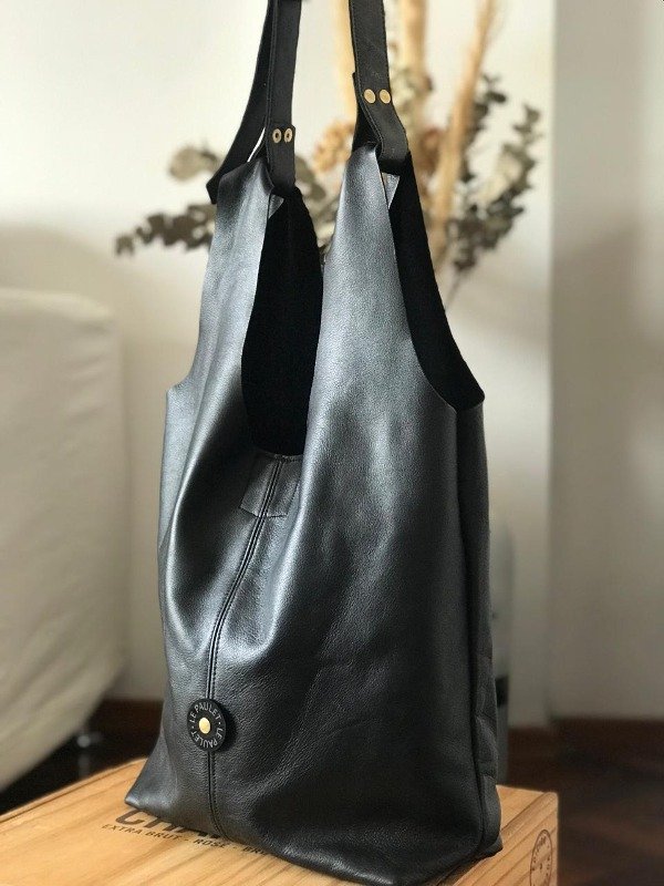 Producto - Cartera Flora Negra