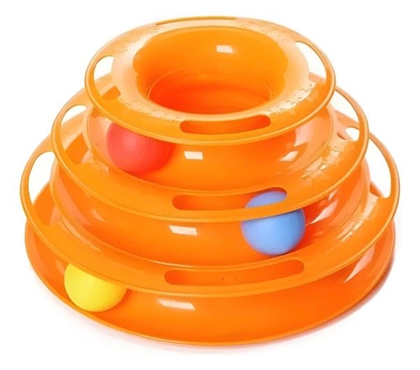 Producto - Juguete interactivo 3 torres para gatos