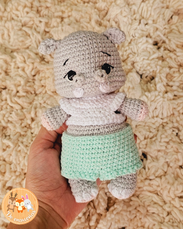 Producto - Pequeño bebe Lucio - Guía de tejido