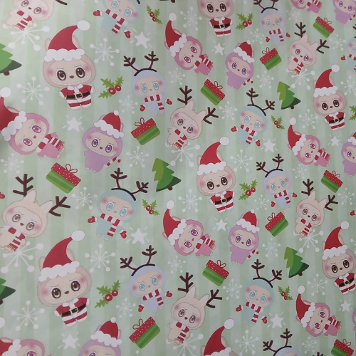 Producto - Afiche estampado Labubu navidad