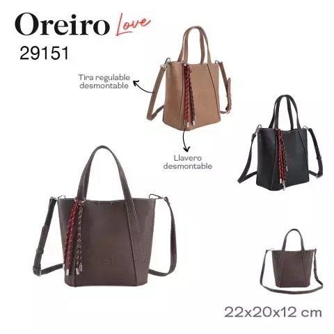 Producto - Cartera Oreiro Love Negro