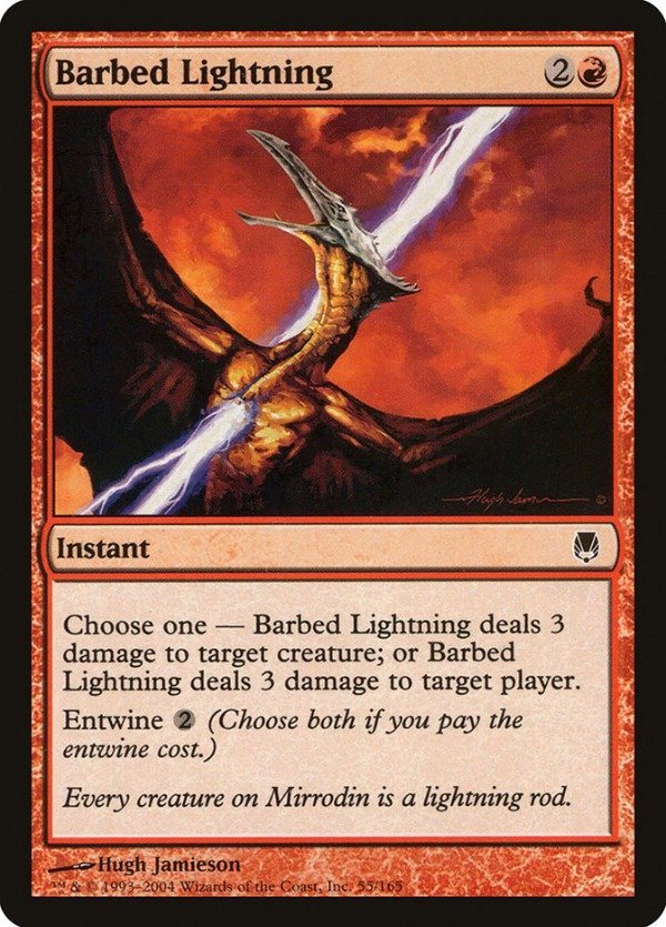 Producto - Barbed Lightning  Darksteel