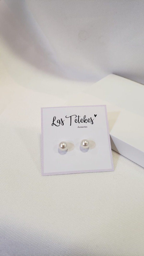 Producto - Aros perla chica