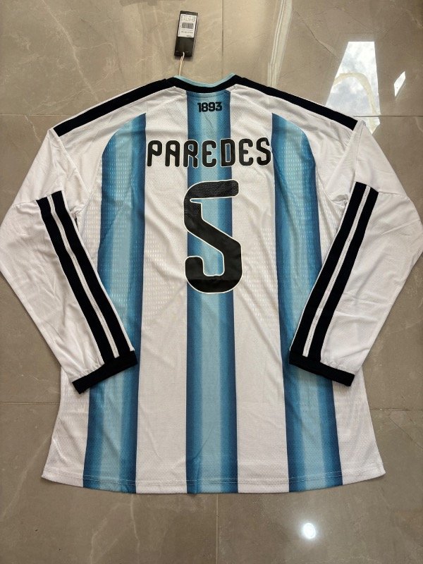 Producto - ARG Local 2026 Versión Jugador Manga Larga 5 Paredes