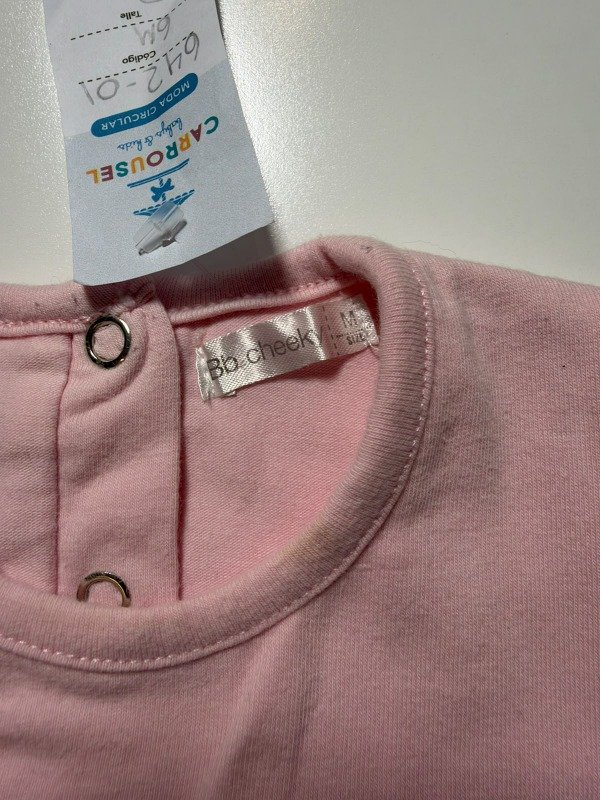 Producto - Body rosa Little Star Cheeky 6 meses - 3