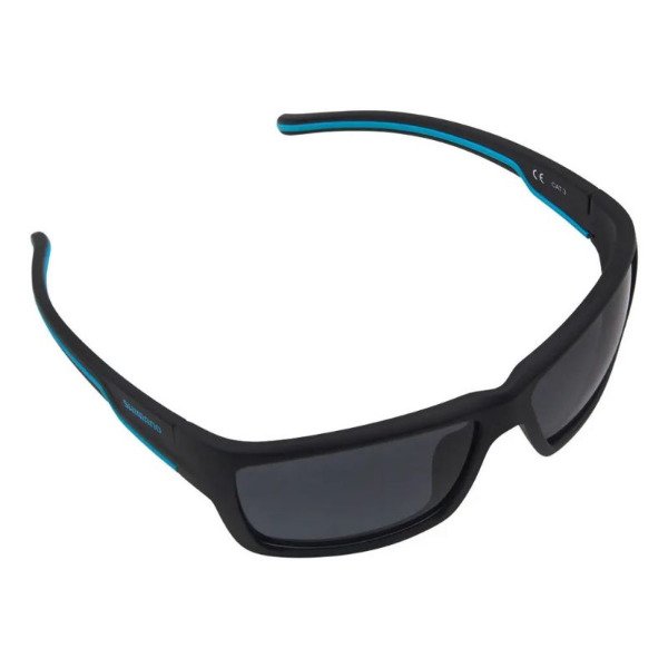 Producto - Anteojo Shimano Eclipse TR90 Polarizado Proteccion UV400 Negro con Celeste - 1