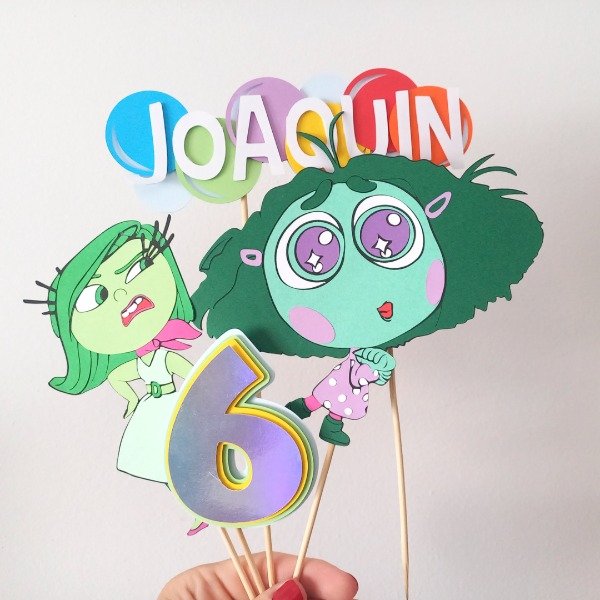 Producto - Set Cake Topper Intensamente