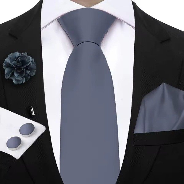 Producto - GRIS Corbatín Set de Cuatro