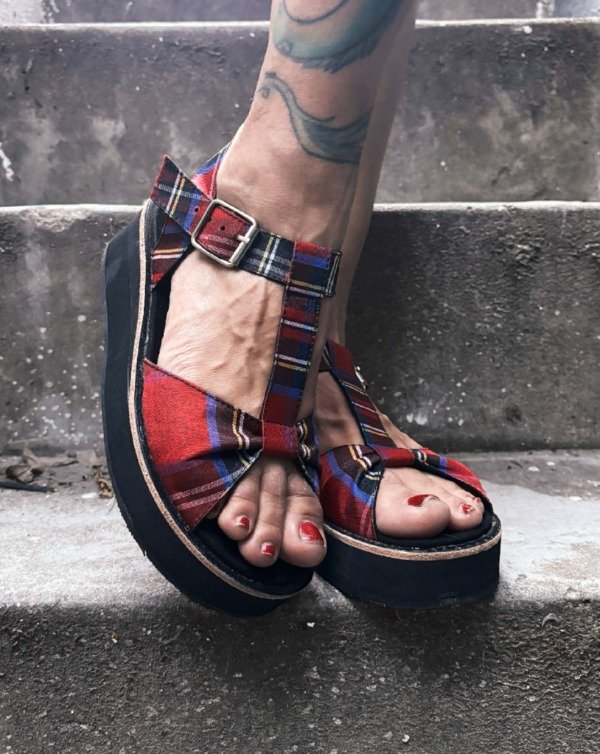 Producto - Sandalias escocesas