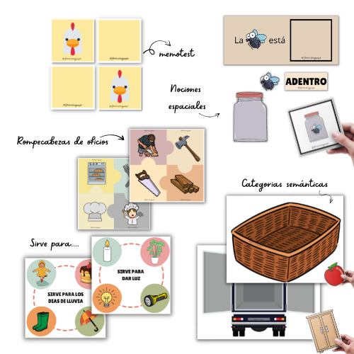 Producto - PACK LEXICO-SEMANTICO