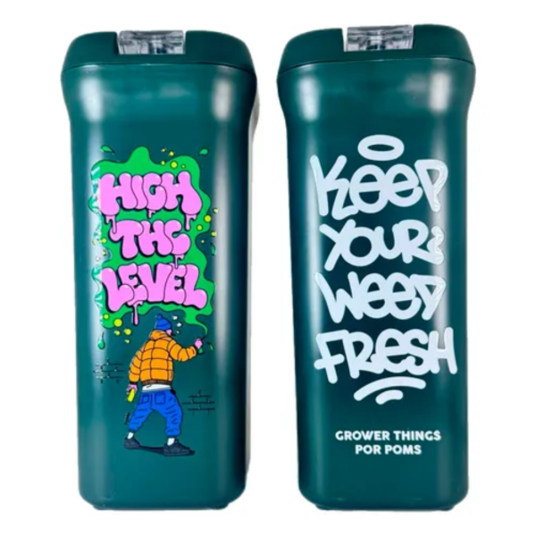Producto - GROWER THINGS CONTENEDOR AL VACIO VERDE POMS 40G