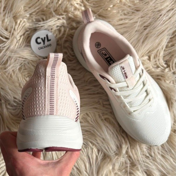 Producto - I RUN Speed Blanco / Rosa - 4