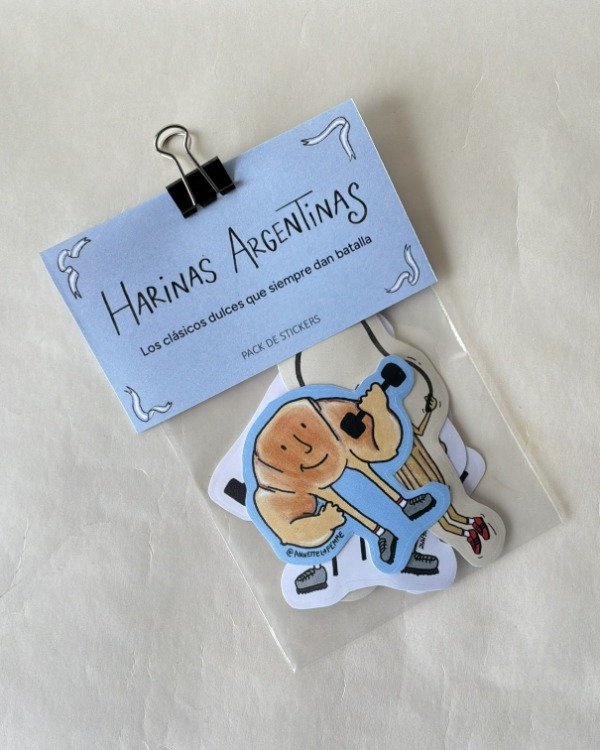 Producto - Pack de stickers 'Harinas argentinas'