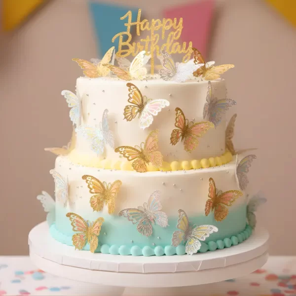 Producto - Mariposas alitas metallic x12u